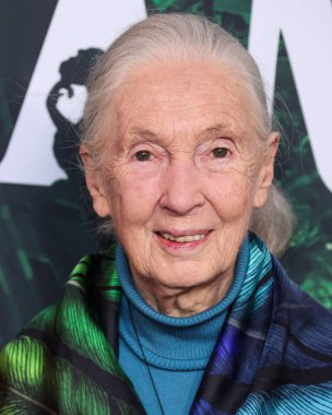 Dr. Jane Goodall 14 Nisan 2023 'te Los Angeles' taki Kaliforniya Bilim Merkezi 'nde gerçekleştirilen Apple TV + Original Series' Jane 'sezon 1' e geldi.