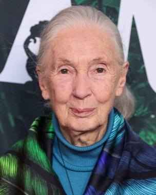 Dr. Jane Goodall 14 Nisan 2023 'te Los Angeles' taki Kaliforniya Bilim Merkezi 'nde gerçekleştirilen Apple TV + Original Series' Jane 'sezon 1' e geldi.