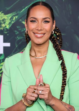 İngiliz şarkıcı, söz yazarı, aktris ve aktivist Leona Lewis, 14 Nisan 2023 'te Los Angeles, Kaliforniya' daki Kaliforniya Bilim Merkezi 'nde gerçekleştirilen Apple TV + Original Series' Jane 'Sezon 1' e geldi.