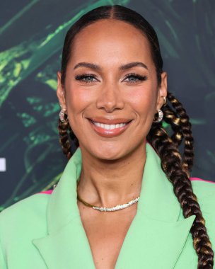 İngiliz şarkıcı, söz yazarı, aktris ve aktivist Leona Lewis, 14 Nisan 2023 'te Los Angeles, Kaliforniya' daki Kaliforniya Bilim Merkezi 'nde gerçekleştirilen Apple TV + Original Series' Jane 'Sezon 1' e geldi.