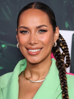 İngiliz şarkıcı, söz yazarı, aktris ve aktivist Leona Lewis, 14 Nisan 2023 'te Los Angeles, Kaliforniya' daki Kaliforniya Bilim Merkezi 'nde gerçekleştirilen Apple TV + Original Series' Jane 'Sezon 1' e geldi.