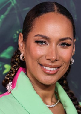 İngiliz şarkıcı, söz yazarı, aktris ve aktivist Leona Lewis, 14 Nisan 2023 'te Los Angeles, Kaliforniya' daki Kaliforniya Bilim Merkezi 'nde gerçekleştirilen Apple TV + Original Series' Jane 'Sezon 1' e geldi.