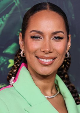 İngiliz şarkıcı, söz yazarı, aktris ve aktivist Leona Lewis, 14 Nisan 2023 'te Los Angeles, Kaliforniya' daki Kaliforniya Bilim Merkezi 'nde gerçekleştirilen Apple TV + Original Series' Jane 'Sezon 1' e geldi.