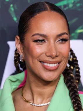 İngiliz şarkıcı, söz yazarı, aktris ve aktivist Leona Lewis, 14 Nisan 2023 'te Los Angeles, Kaliforniya' daki Kaliforniya Bilim Merkezi 'nde gerçekleştirilen Apple TV + Original Series' Jane 'Sezon 1' e geldi.