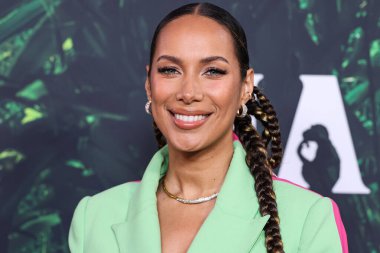 İngiliz şarkıcı, söz yazarı, aktris ve aktivist Leona Lewis, 14 Nisan 2023 'te Los Angeles, Kaliforniya' daki Kaliforniya Bilim Merkezi 'nde gerçekleştirilen Apple TV + Original Series' Jane 'Sezon 1' e geldi.