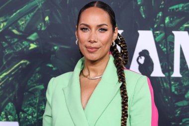 İngiliz şarkıcı, söz yazarı, aktris ve aktivist Leona Lewis, 14 Nisan 2023 'te Los Angeles, Kaliforniya' daki Kaliforniya Bilim Merkezi 'nde gerçekleştirilen Apple TV + Original Series' Jane 'Sezon 1' e geldi.