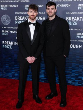 The Chainsmokers 'dan Alex Pall ve Andrew Taggart, 15 Nisan 2023' te ABD 'nin Kaliforniya eyaletinin Los Angeles kentinde bulunan Akademi Sinema Müzesi' nde düzenlenen 9.. 