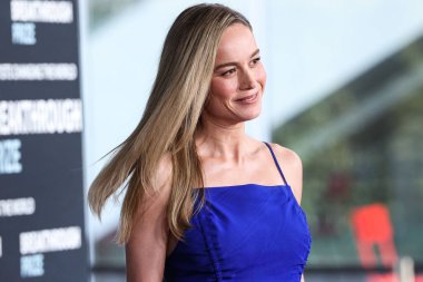 Amerikalı aktris Brie Larson, 15 Nisan 2023 'te ABD' nin Kaliforniya eyaletinin Los Angeles kentinde düzenlenen Akademi Sinema Müzesi 'nde düzenlenen 9.. 