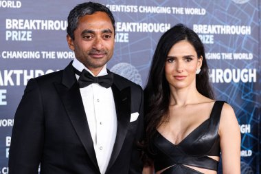 Chamath Palihapitiya ve Nathalie Dompe, 15 Nisan 2023 'te ABD' nin Kaliforniya eyaletinin Los Angeles kentinde bulunan Akademi Sinema Müzesi 'nde düzenlenen 9..