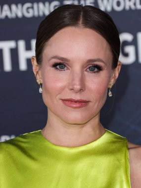 Amerikalı aktris ve şarkıcı Kristen Bell, 15 Nisan 2023 'te ABD' nin Kaliforniya eyaletinin Los Angeles kentinde düzenlenen Akademi Sinema Müzesi 'nde düzenlenen 9.. 