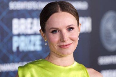 Amerikalı aktris ve şarkıcı Kristen Bell, 15 Nisan 2023 'te ABD' nin Kaliforniya eyaletinin Los Angeles kentinde düzenlenen Akademi Sinema Müzesi 'nde düzenlenen 9.. 