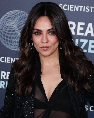 Amerikalı aktris Mila Kunis, 15 Nisan 2023 'te ABD' nin Kaliforniya eyaletinin Los Angeles kentinde bulunan Akademi Sinema Müzesi 'nde düzenlenen 9..