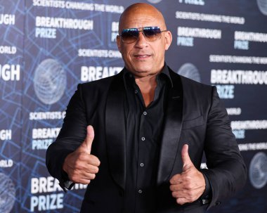 Amerikalı aktör ve film yapımcısı Vin Diesel, 15 Nisan 2023 'te ABD' nin Kaliforniya eyaletinin Los Angeles kentinde bulunan Akademi Sinema Müzesi 'nde düzenlenen 9.. 