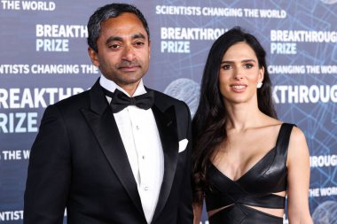 Chamath Palihapitiya ve Nathalie Dompe, 15 Nisan 2023 'te ABD' nin Kaliforniya eyaletinin Los Angeles kentinde bulunan Akademi Sinema Müzesi 'nde düzenlenen 9..