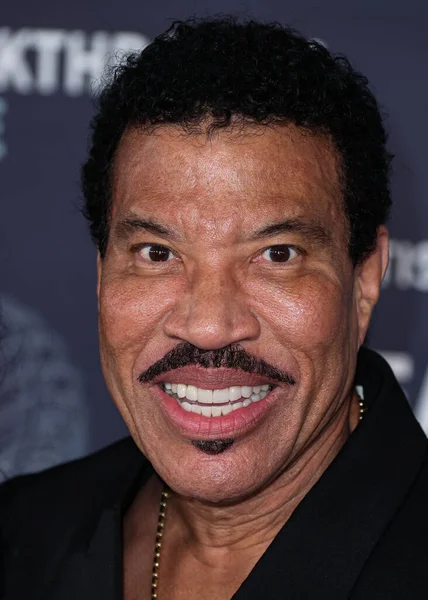 stock image American singer, songwriter, record producer and television personality Lionel Richie arrives at the 9th Annual Breakthrough Prize Ceremony held at the Academy Museum of Motion Pictures on April 15, 2023 in Los Angeles, California, United States. 