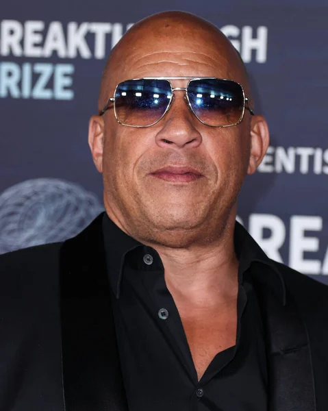 Americký Herec Filmový Producent Vin Diesel Přijíždí Výroční Ceremoniál Průlomové — Stock fotografie