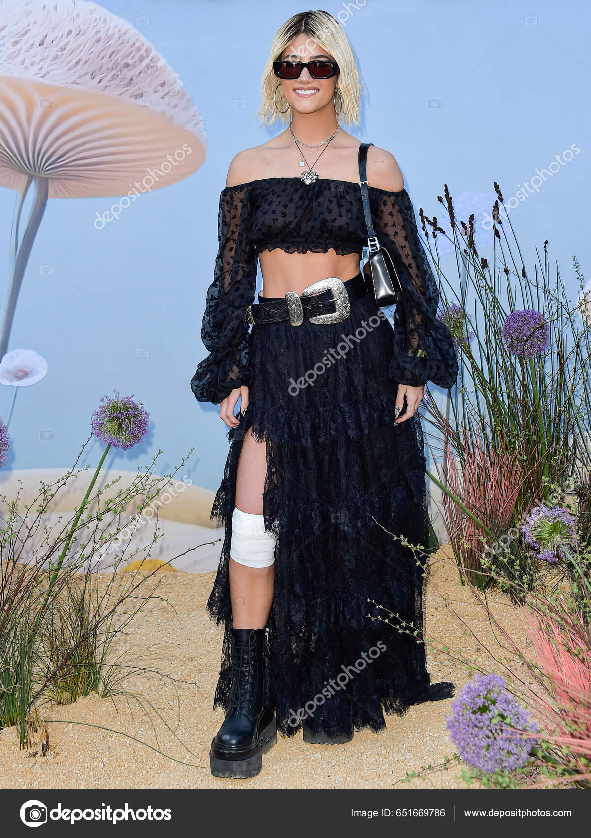 Charli D'amelio Arrives Revolve Festival 2023 Celebrating 20Th