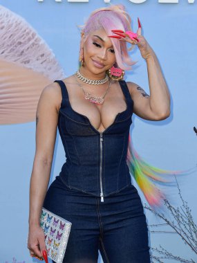 Saweetie, REVOLVE Festivali 2023 'e 15 Nisan 2023' te ABD 'nin Kaliforniya eyaletinde bulunan Coachella Vadisi, Coachella Vadisi' nde H.wood Group ile ortaklaşa katılıyor..