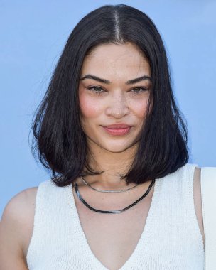 Shanina Shaik, REVOLVE Festivali 2023 'e 15 Nisan 2023' te ABD 'nin Kaliforniya eyaletinin Riverside County, Coachella Vadisi' nde H.wood Group ile ortaklaşa katılıyor.. 