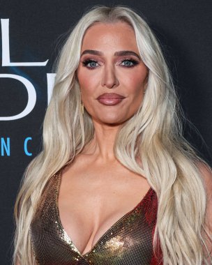 Amerikalı şarkıcı ve aktris Erika Jayne (Erika Girardi), 19 Nisan 2023 'te Batı Hollywood' da Bootsy Bellows Los Angeles 'ta düzenlenen Blues House of Las Vegas Konut Duyurusu' nda Erika Jayne BET 'e geldi.