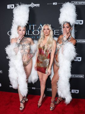 Amerikalı şarkıcı ve aktris Erika Jayne (Erika Girardi), 19 Nisan 2023 'te Batı Hollywood' da Bootsy Bellows Los Angeles 'ta düzenlenen Blues House of Las Vegas Konut Duyurusu' nda Erika Jayne BET 'e geldi.