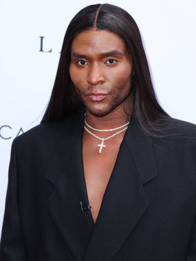 American retired fashion stylist Law Roach arrives at The Daily Front Row's 7th Annual Fashion Los Angeles Awards held at the Crystal Garden at The Beverly Hills Hotel on April 23, 2023 in Beverly Hills, Los Angeles, California, United States.  clipart