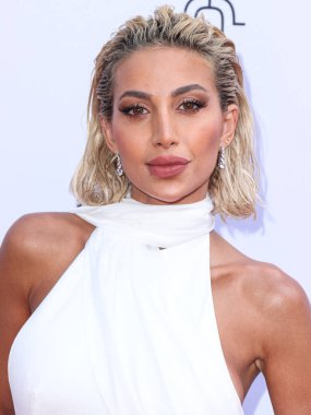 Model Roz (Rawan Abdullah Abu Zaid), 23 Nisan 2023 'te Beverly Hills, Los Angeles, ABD' de bulunan Beverly Hills Hotel 'deki Crystal Garden' da düzenlenen 7..