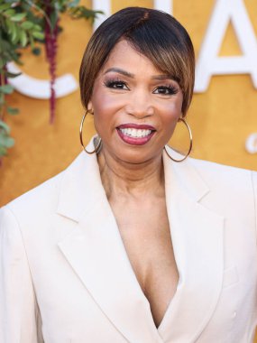 Amerikalı aktris Elise Neal, Netflix 'in Queen Charlotte: A Bridgerton Story Sezon 1, 26 Nisan 2023' te Westwood, Los Angeles, Kaliforniya, ABD 'deki Regency Village Tiyatrosu' na geldi..