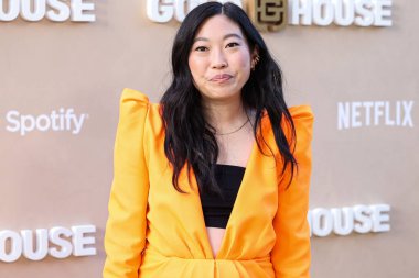 Amerikalı aktris, rapçi ve komedyen Awkwafina, 6 Mayıs 2023 'te Los Angeles, Kaliforniya, ABD' deki The Music Center 'da düzenlenen Gold House' un 2..