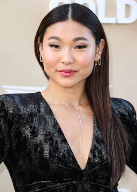 Amerikalı snowboardcu ve iki kez Olimpiyat altın madalyası kazanan Chloe Kim, 6 Mayıs 2023 'te Los Angeles, Kaliforniya, ABD' deki The Music Center 'da düzenlenen Gold House' un 2..