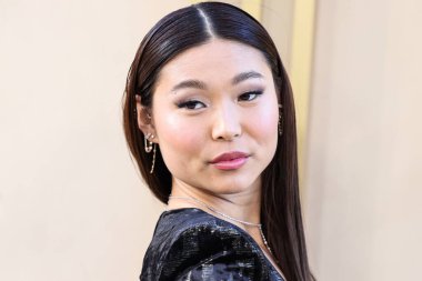 Amerikalı snowboardcu ve iki kez Olimpiyat altın madalyası kazanan Chloe Kim, 6 Mayıs 2023 'te Los Angeles, Kaliforniya, ABD' deki The Music Center 'da düzenlenen Gold House' un 2..