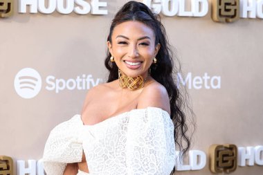 Amerikalı televizyon sunucusu ve stilisti Jeannie Mai Jenkins, 6 Mayıs 2023 'te Los Angeles, Kaliforniya, ABD' deki The Music Center 'da düzenlenen Gold House' un 2..