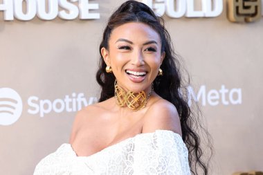 Amerikalı televizyon sunucusu ve stilisti Jeannie Mai Jenkins, 6 Mayıs 2023 'te Los Angeles, Kaliforniya, ABD' deki The Music Center 'da düzenlenen Gold House' un 2..