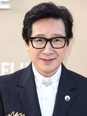 Amerikalı aktör Ke Huy Quan, 6 Mayıs 2023 'te Los Angeles, Kaliforniya, ABD' deki The Music Center 'da düzenlenen Gold House' un 2..