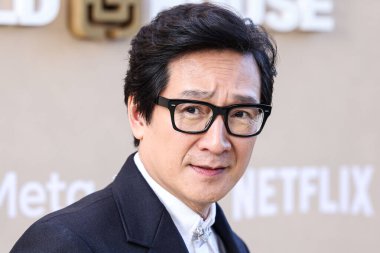 Amerikalı aktör Ke Huy Quan, 6 Mayıs 2023 'te Los Angeles, Kaliforniya, ABD' deki The Music Center 'da düzenlenen Gold House' un 2..