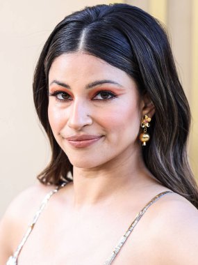 Amerikalı aktris Richa Moorjani, 6 Mayıs 2023 'te ABD' nin Kaliforniya eyaletinin Los Angeles kentindeki The Music Center 'da düzenlenen Gold House' un 2..