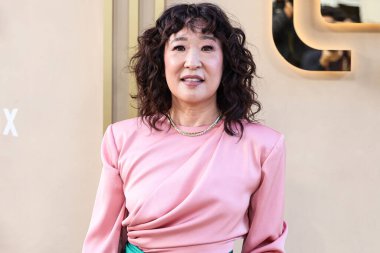 Kanadalı ve Amerikalı aktris Sandra Oh, 6 Mayıs 2023 'te Los Angeles, Kaliforniya' daki The Music Center 'da düzenlenen Gold House' un 2.. 