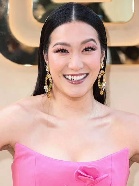 stock image Chinese-American actress Kara Wang arrives at Gold House's 2nd Annual Gold Gala 2023 held at The Music Center on May 6, 2023 in Los Angeles, California, United States.
