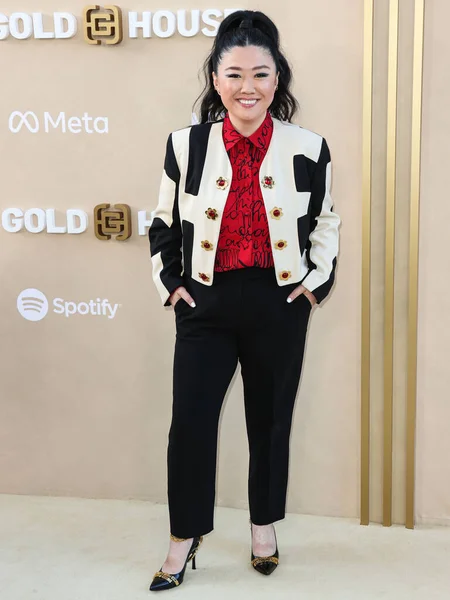 Amerikaanse Komiek Actrice Sherry Cola Arriveert Gold House Jaarlijkse Gold — Stockfoto