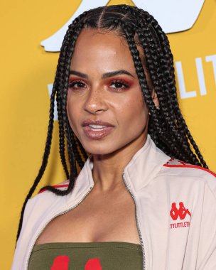 Amerikalı aktris, şarkıcı, söz yazarı ve restoran sahibi Christina Milian, 9 Mayıs 2023 'te Hollywood Sunset Room Hollywood' da düzenlenen PrettyLittleThing X Kappa Fırlatma Partisi 'ne geldi.. 