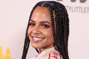 Amerikalı aktris, şarkıcı, söz yazarı ve restoran sahibi Christina Milian, 9 Mayıs 2023 'te Hollywood Sunset Room Hollywood' da düzenlenen PrettyLittleThing X Kappa Fırlatma Partisi 'ne geldi.. 