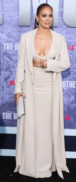 Jennifer Lopez Jennifer Lynn Lopez Affleck Vistiendo Look Personalizado Brunello —  Fotos de Stock