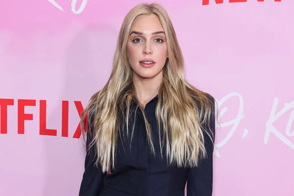 stock image American podcaster Alex Cooper (Alexandra Cooper) arrives at the Los Angeles Premiere Event Of Netflix's 'XO, Kitty' Season 1 held at the Netflix Tudum Theater on May 11, 2023 in Hollywood, Los Angeles, California, United States. 