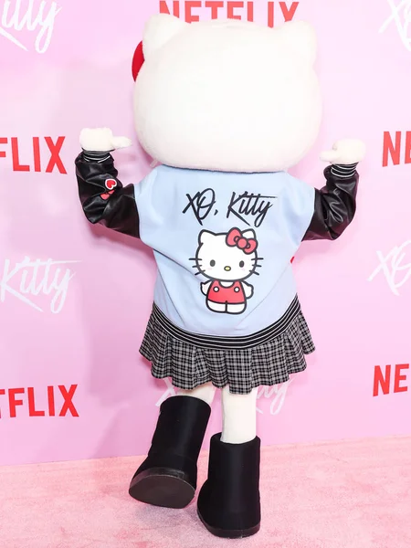 Hello Kitty Arrive Premier Événement Saison Netflix Netflix Tudum Theater — Photo