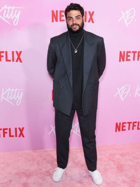 Amerikalı aktör Noah Centineo, Netflix 'in' XO, Kitty 'sezonunun Los Angeles Premiere Organizasyonu' na 11 Mayıs 2023 'te Hollywood, Los Angeles, Kaliforniya, ABD' deki Netflix Tudum Tiyatrosu 'nda katıldı.. 