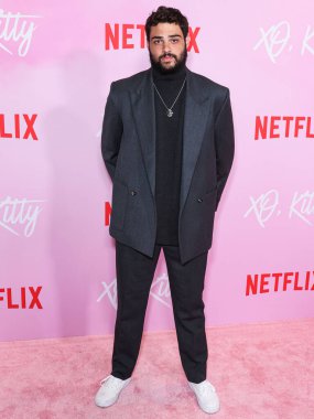 Amerikalı aktör Noah Centineo, Netflix 'in' XO, Kitty 'sezonunun Los Angeles Premiere Organizasyonu' na 11 Mayıs 2023 'te Hollywood, Los Angeles, Kaliforniya, ABD' deki Netflix Tudum Tiyatrosu 'nda katıldı.. 