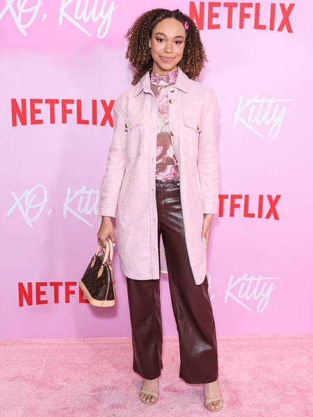 Makayla Lysiak Kommt Zur Premiere Von Netflix Kitty Staffel Netflix — Stockfoto