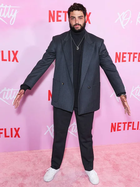Amerikai Színész Noah Centineo Érkezik Los Angeles Premiere Event Netflix — Stock Fotó