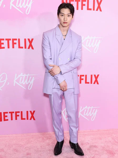 Sang Heon Lee Chega Los Angeles Premiere Event Netflix Kitty — Fotografia de Stock