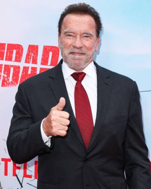 Avusturyalı ve Amerikalı aktör, iş adamı, film yapımcısı, emekli profesyonel vücut geliştirici ve politikacı Arnold Schwarzenegger, Netflix 'in' FUBAR '1. sezonunun Los Angeles galasına 22 Mayıs 2023' te ABD 'nin Los Angeles kentinde düzenlenen The Grove 14..